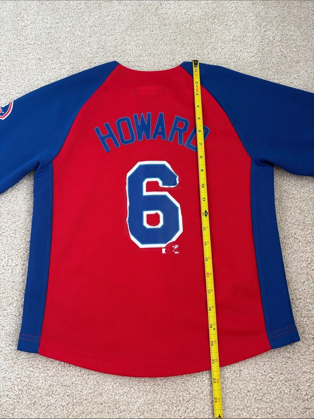 Genuine Merchandise Philadelphia Phillies Ryan Howard #6 youth jersey, size 8